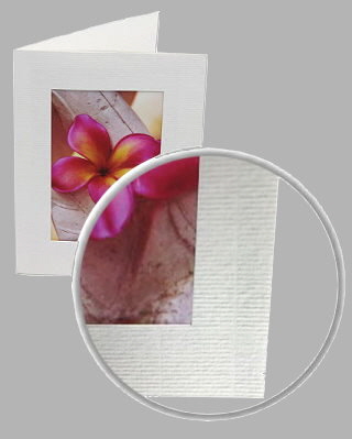 Photo Card Corr FlowerPlus 320Gray