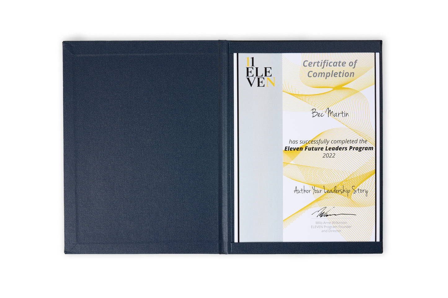 Custom Luxury Photo Certificate Folder
