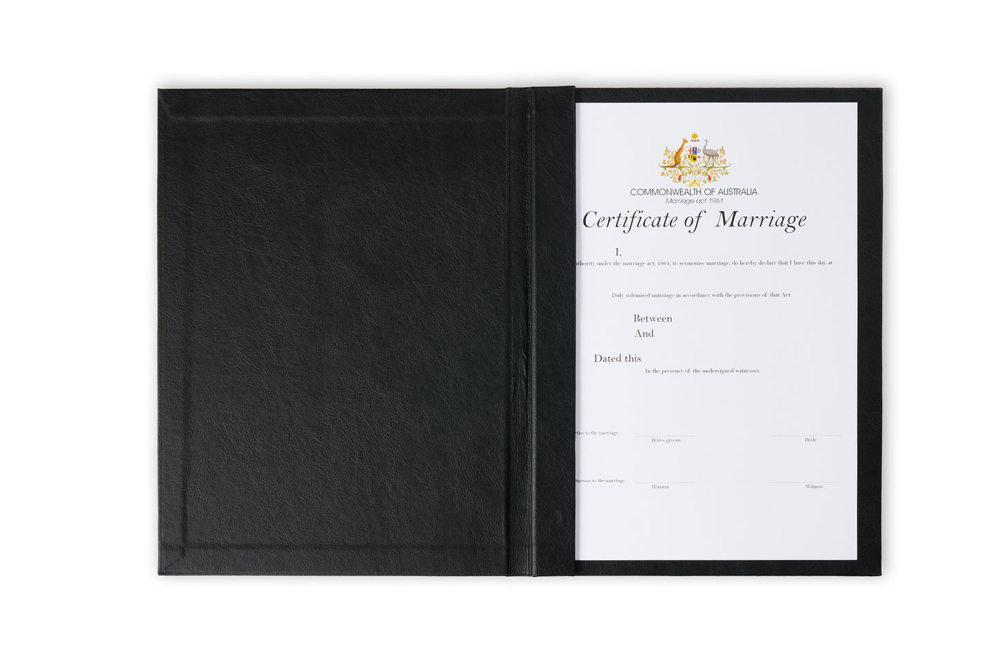 Custom Luxury Photo Certificate Folder