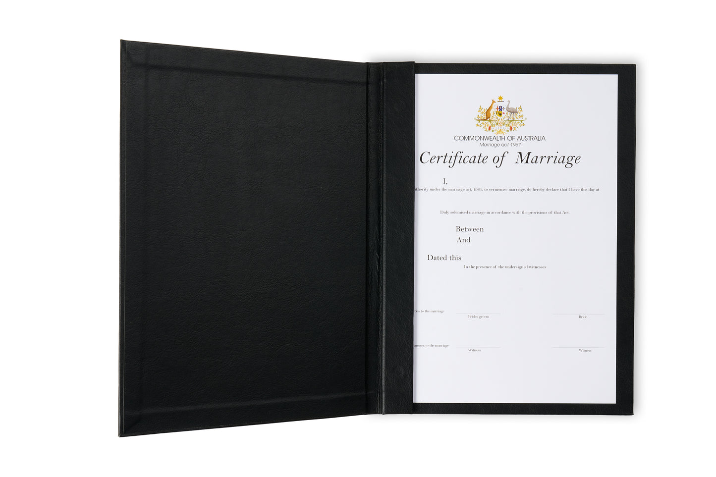 Custom Luxury Photo Certificate Folder