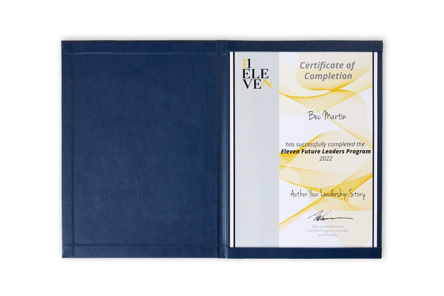 Custom Luxury Photo Certificate Folder