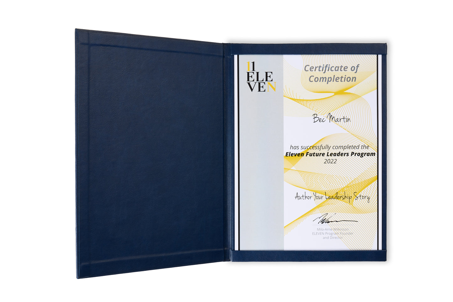 Custom Luxury Photo Certificate Folder