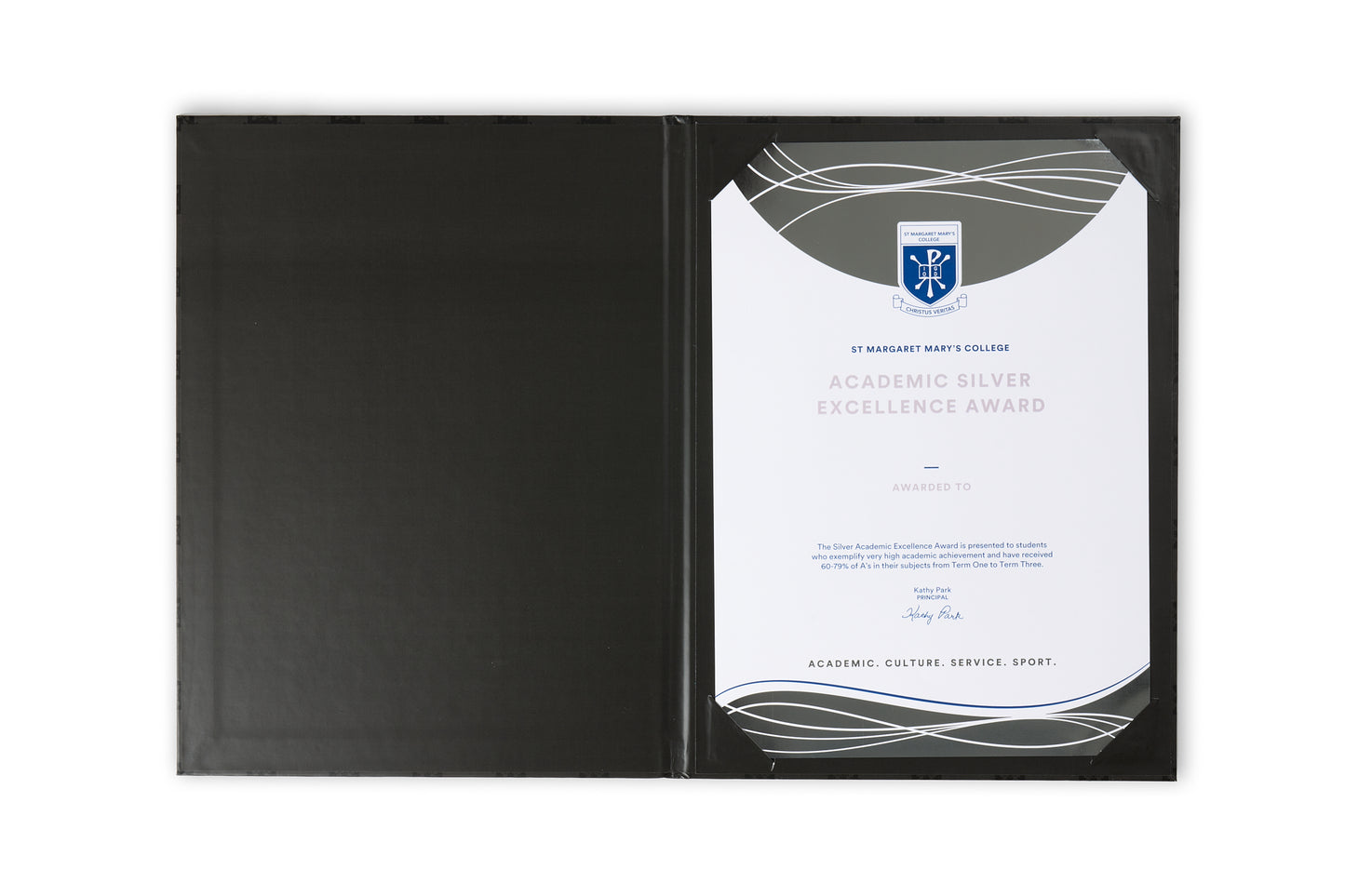 Custom Luxury Photo Certificate Folder