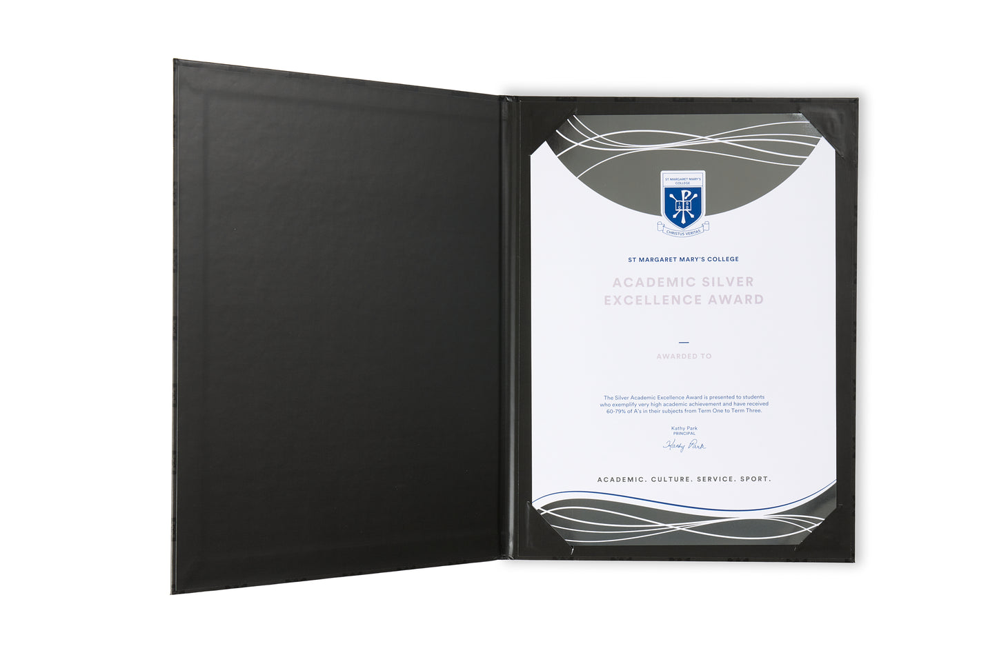Custom Luxury Photo Certificate Folder