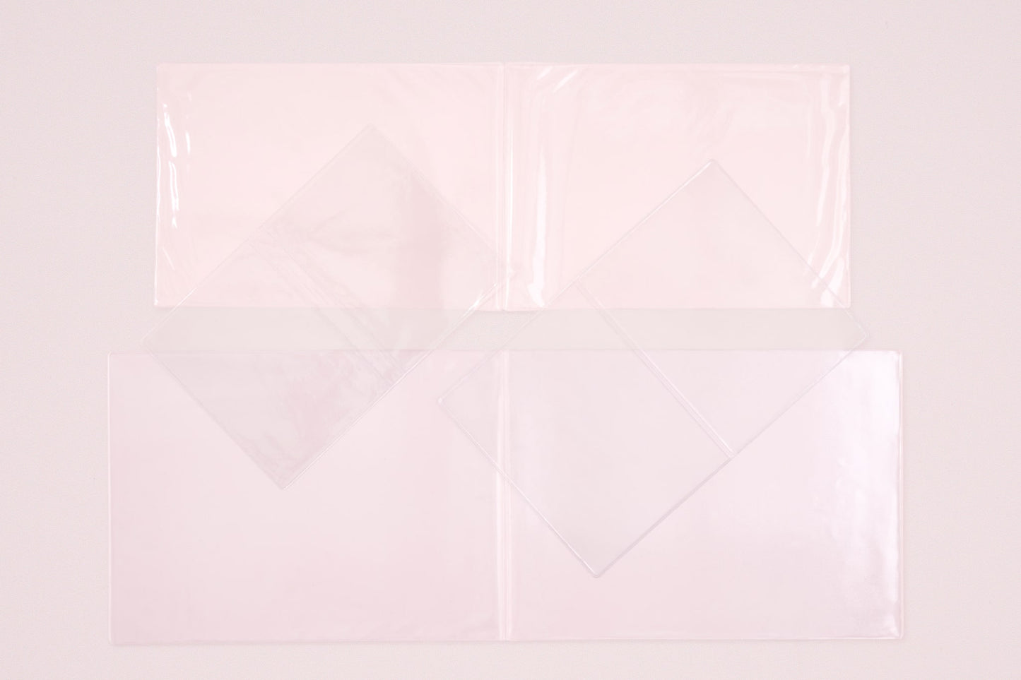 Double Clear Photo Sleeve