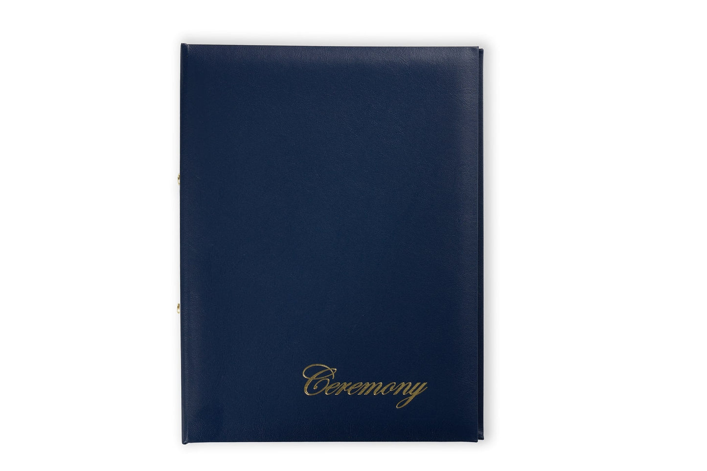 Notes Folders Foil Print Ceremony Navy Blue
