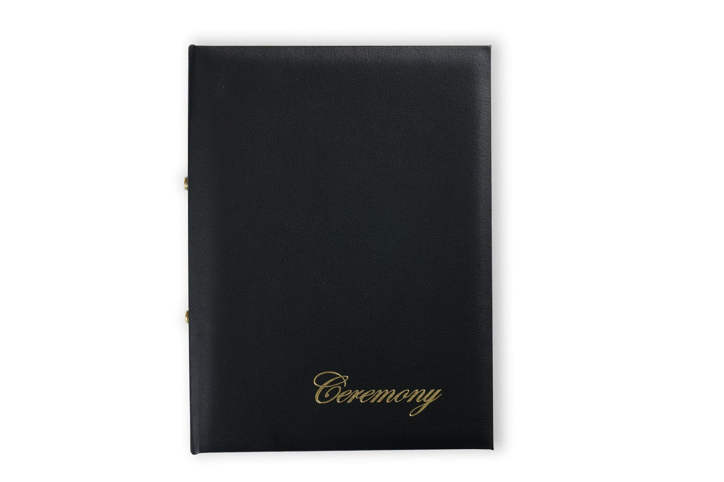 Notes Folders Foil Print Ceremony Black
