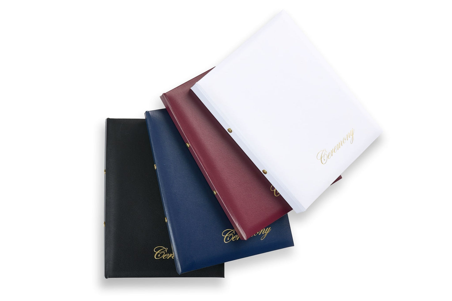 Notes Folders Foil Print Ceremony