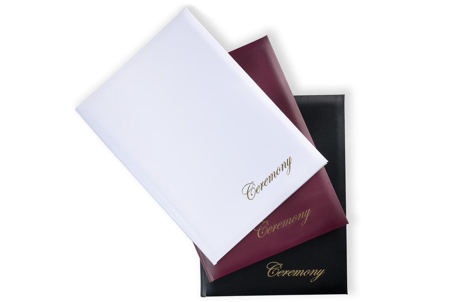 Notes Folders Foil Print Ceremony