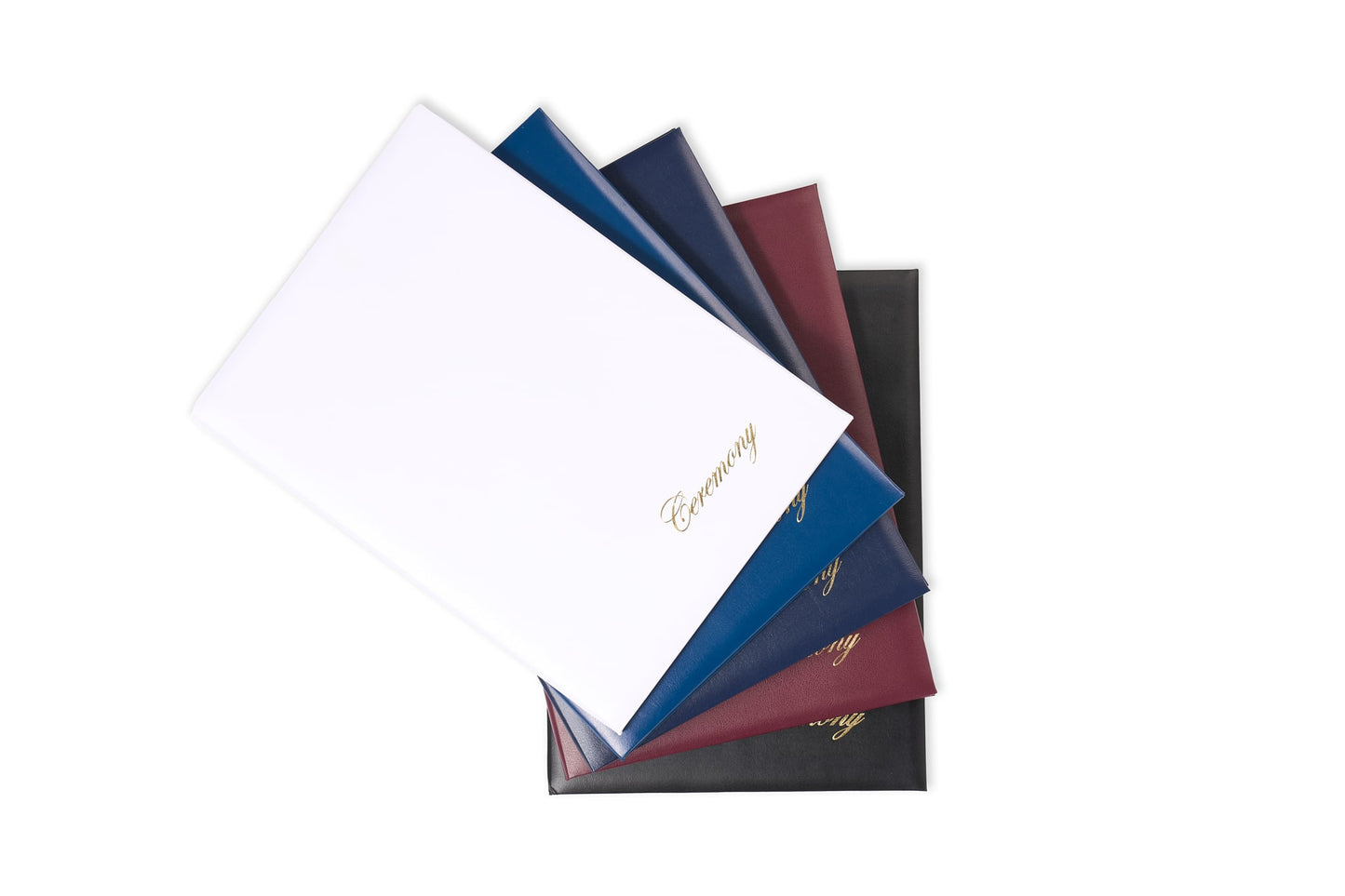 A4 Premium 2 Certificate Signing Folders Foil Print Ceremony