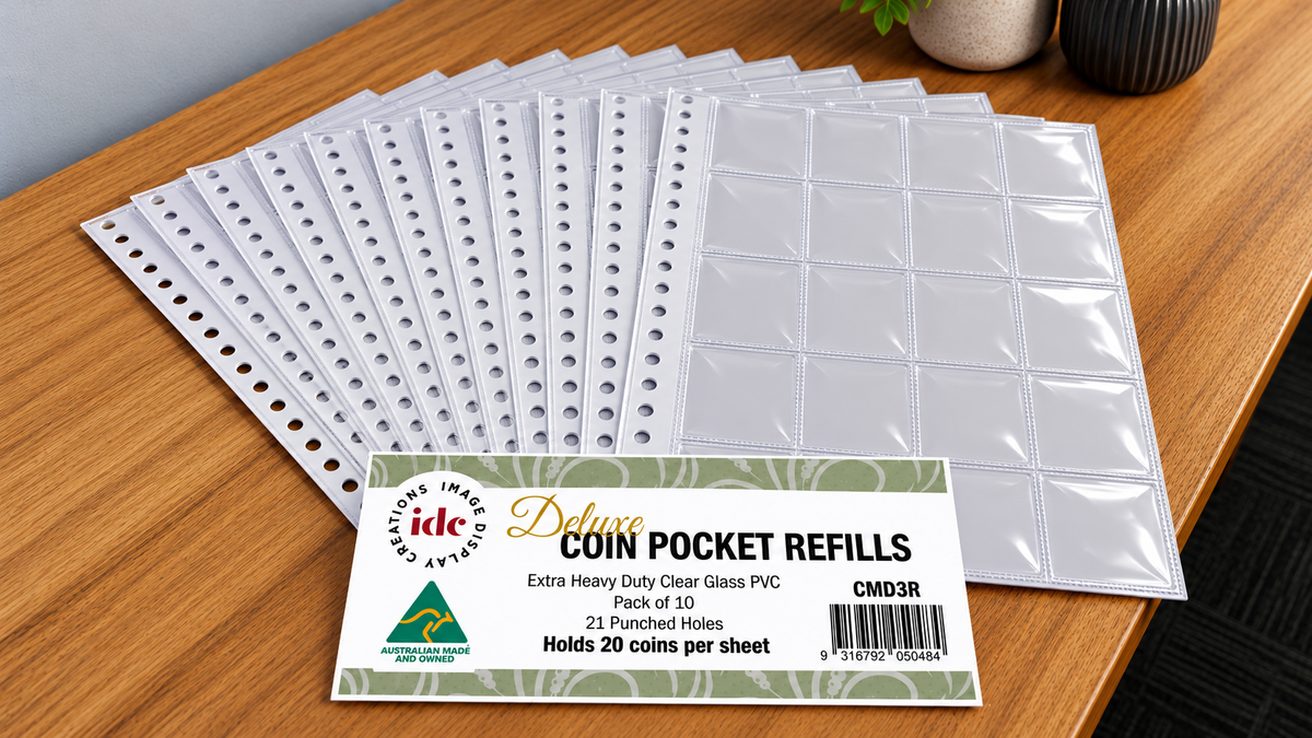 Deluxe Coin Pocket Refills – 20 Pocket