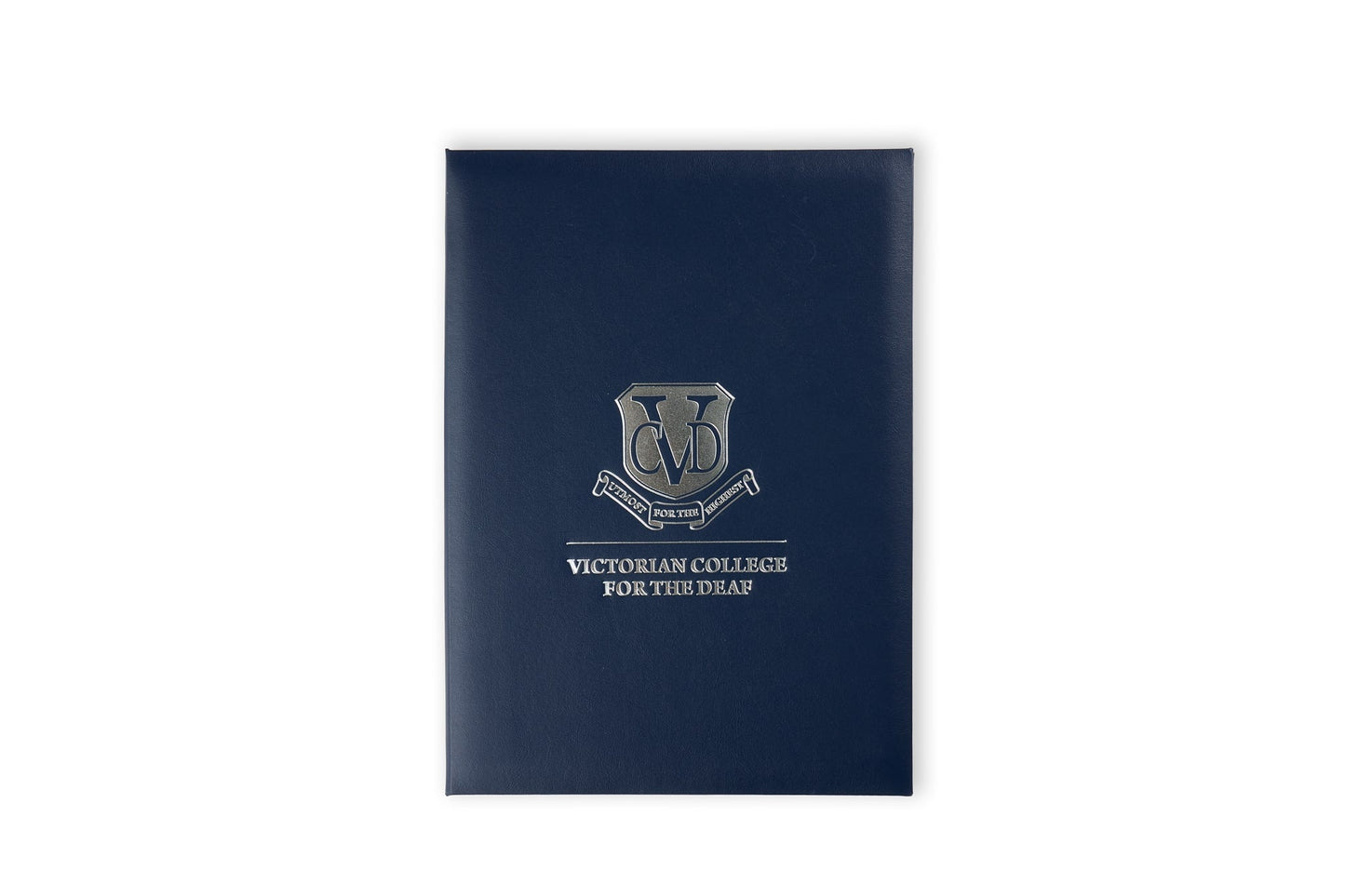 A4 Premium 2 Certificate Folder Custom Foil Print
