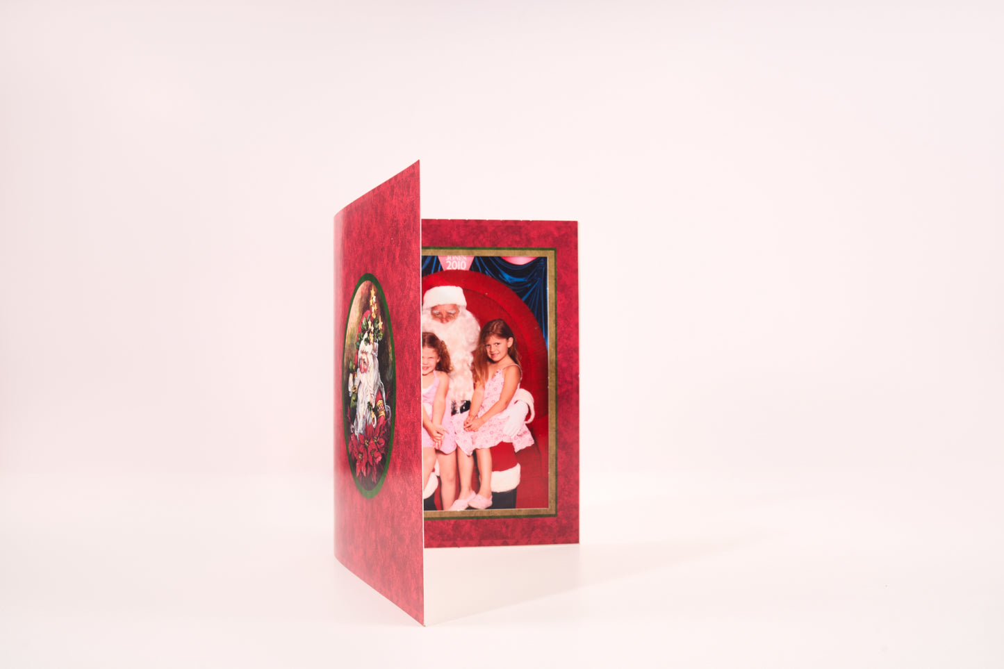 Santa Photo Folder Frame