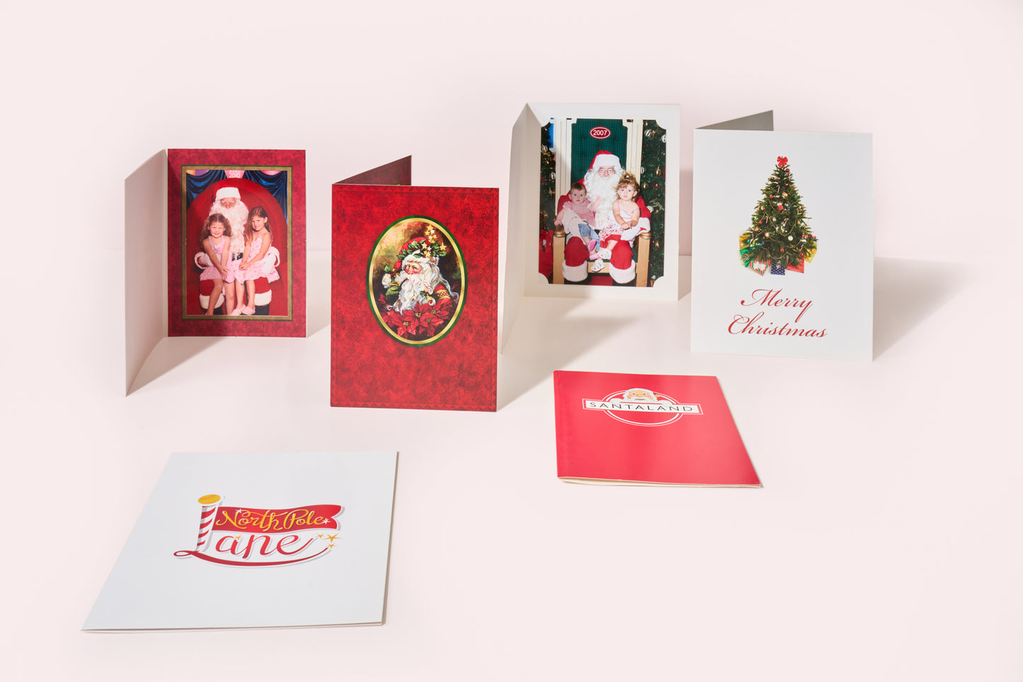 Santa Photo Folder Frame