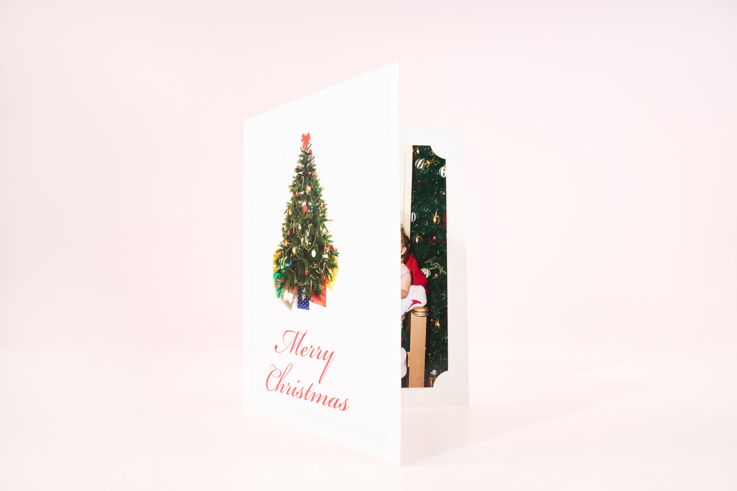 Santa Photo Folder Corner Mount