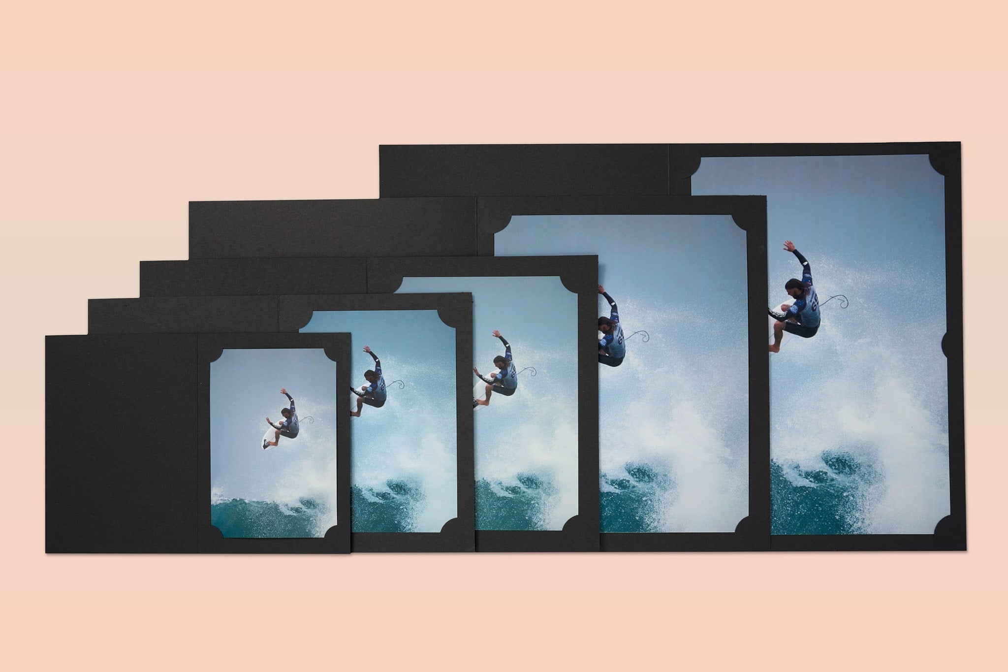 Corner Mount Photo Folders. Economical – Image Display Creations