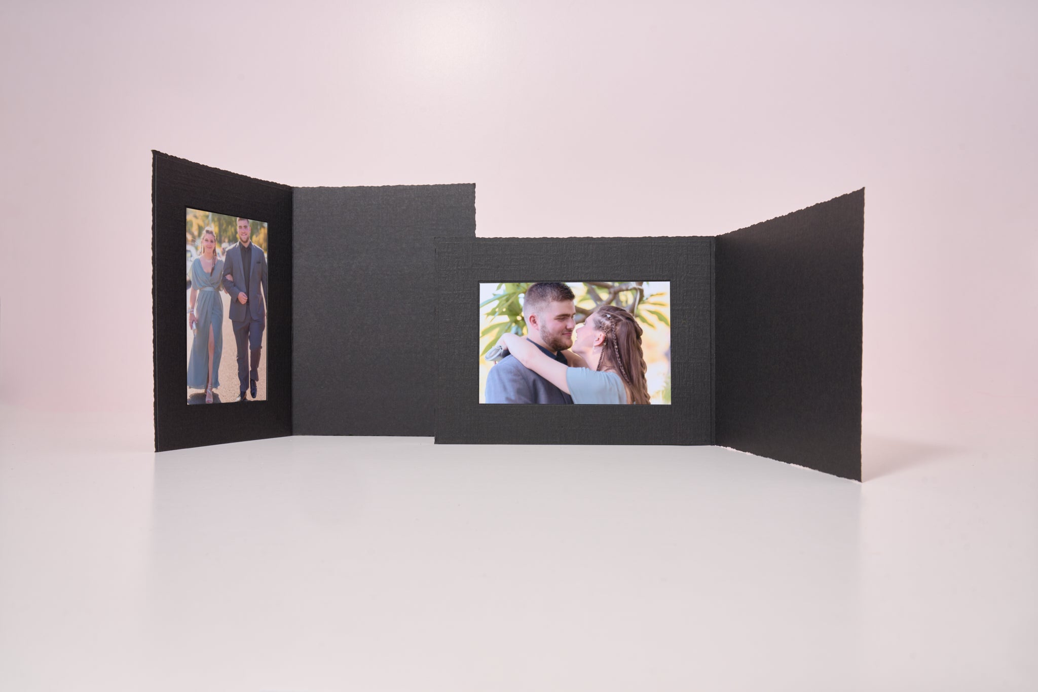 Linen Finish Photo Folders from recylced board. – Image Display Creations