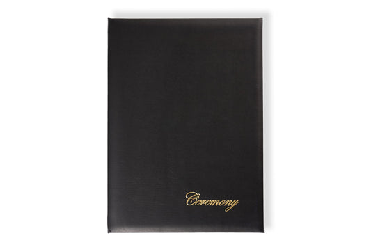 A4 Premium 2 Certificate Folder Foil Print Ceremony