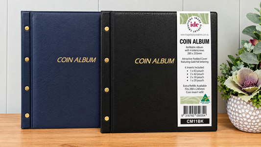 Coin Album Deluxe, 3 Ring