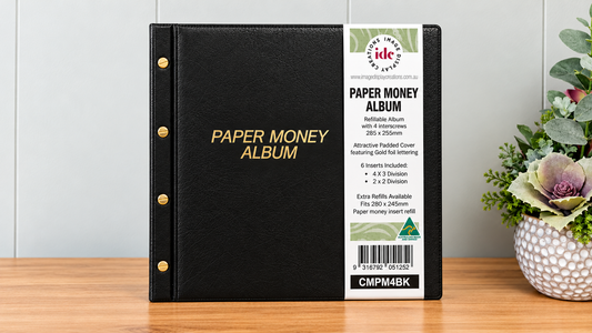 Paper Money Album – 4 Interscrews