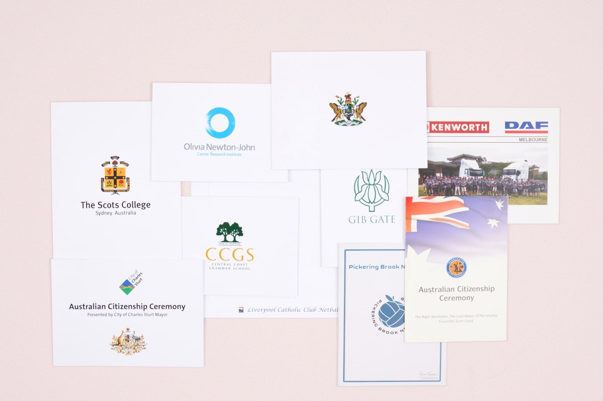 Certificate Folder Custom 4 Colour Digital Print