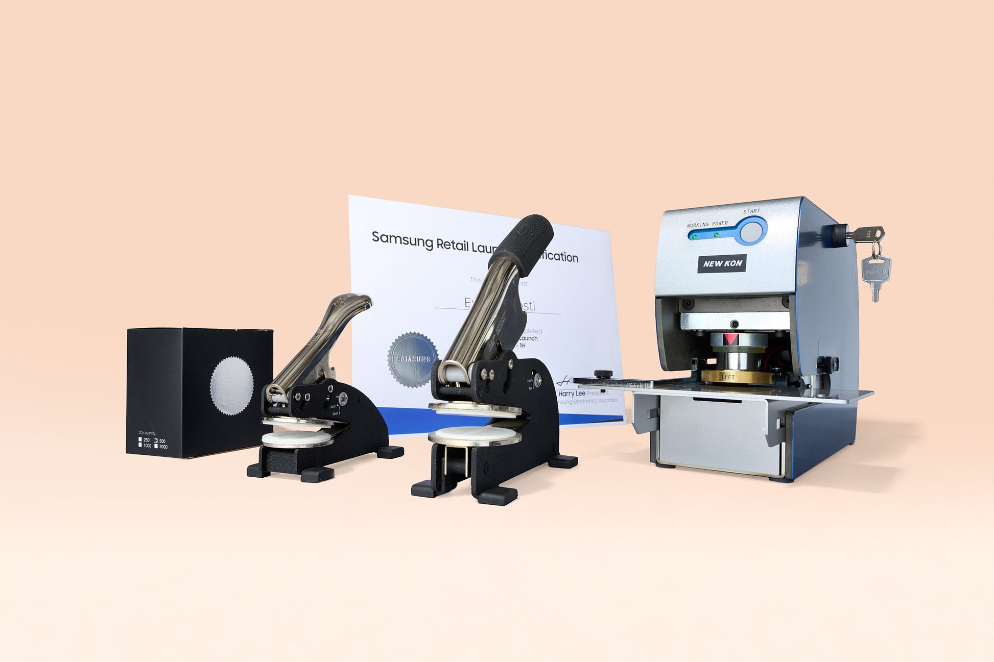 Embossing Presses and Seals