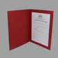 Certificate Folders Foil Printed Ceremony