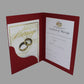 Certificate Folders Foil Printed Ceremony