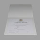 Certificate Folders Foil Printed Ceremony