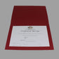 Certificate Folders Foil Printed Ceremony