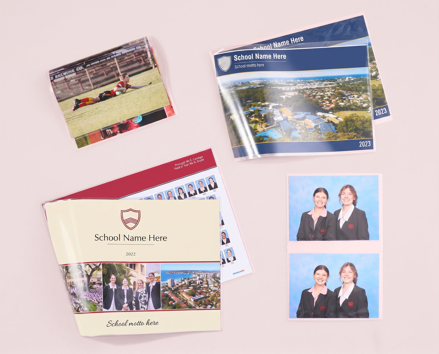 Double Clear Photo Sleeves - For 6 x 8 inch photos