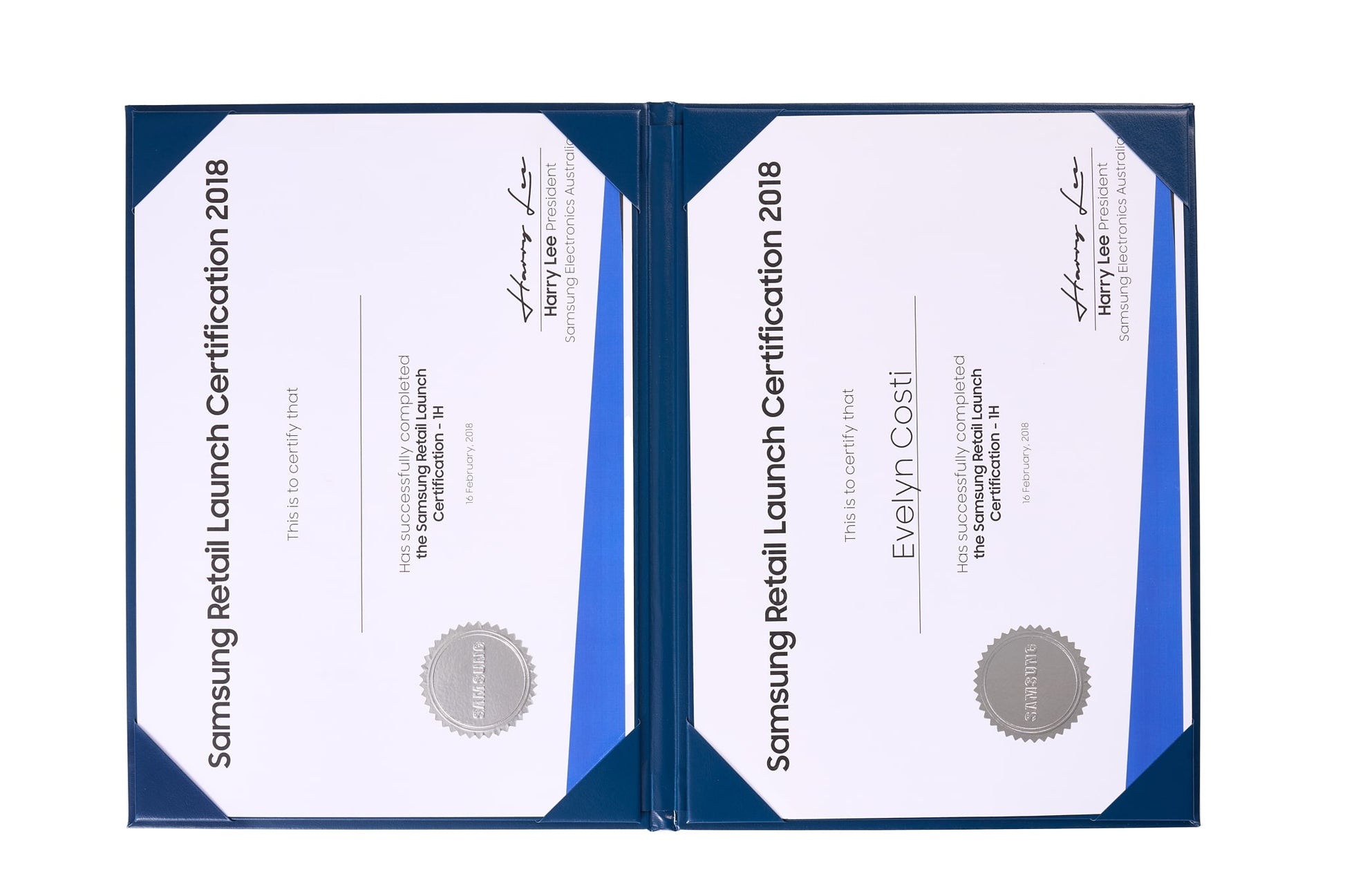A4 Premium 2 Certificate Folder