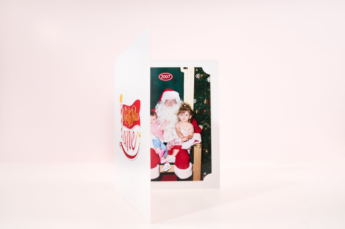 North Pole Lane Santa Folder