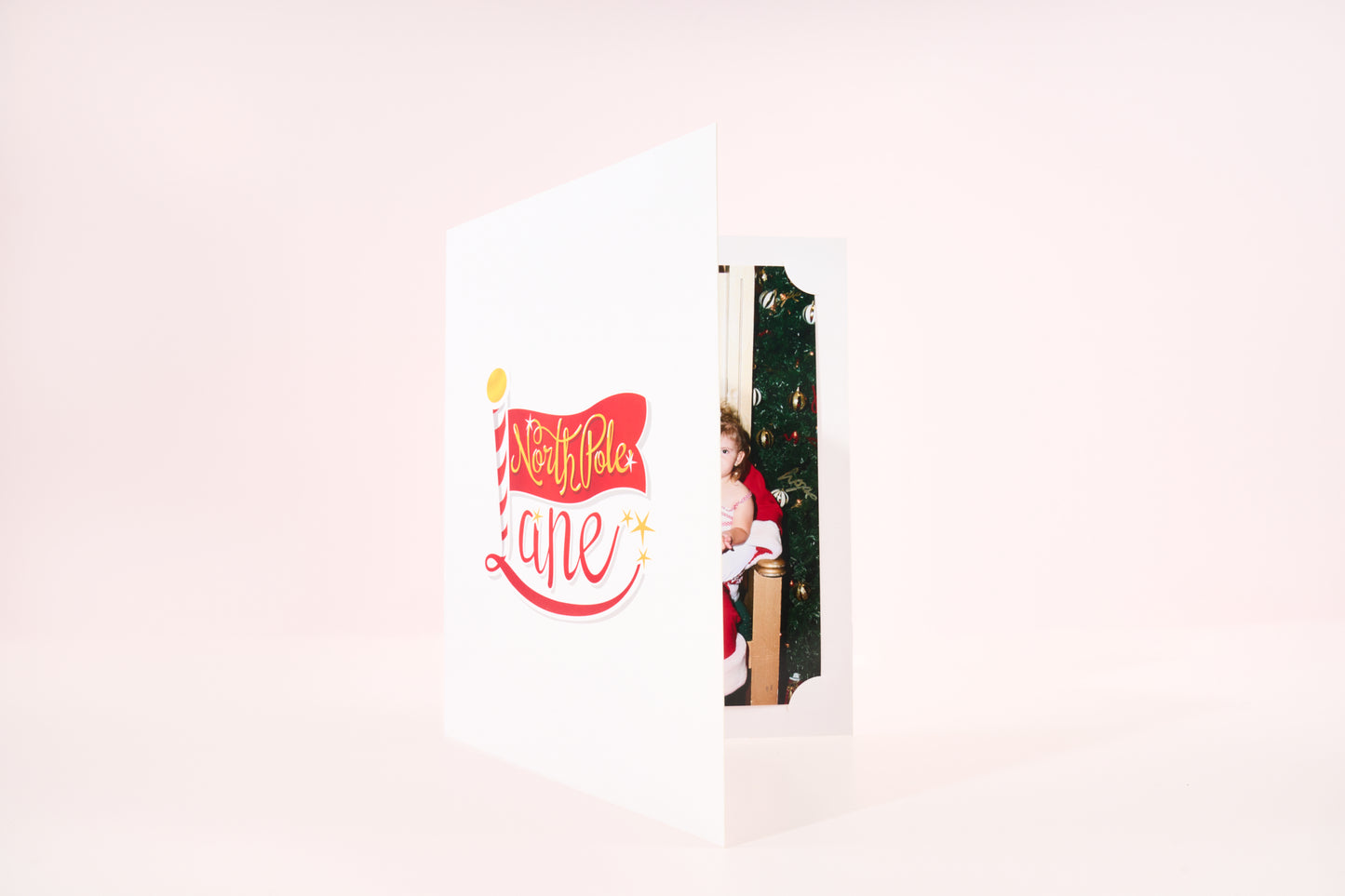 North Pole Lane Santa Folder