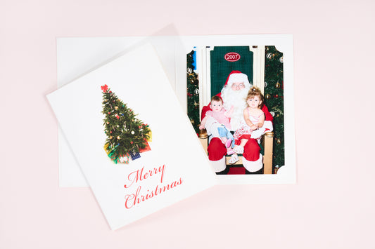 Santa Photo Folder Corner Mount