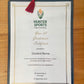 Certificate Pockets Tassel