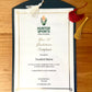 Clear Certificate Pockets Tassel